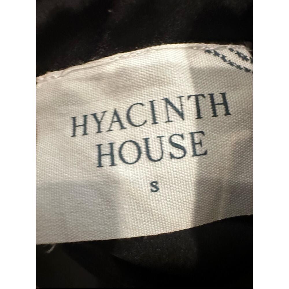 HYACINTH HOUSE Black Bow Sleeve Belinda Mini Dress NWT SMALL Tuckernuck Classic - Picture 8 of 16